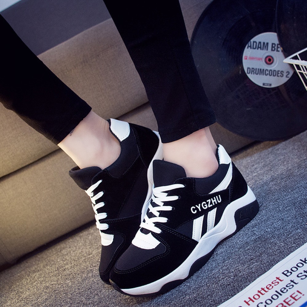 Fashion Women's Casual Board Shoes Platform Sports Shoes